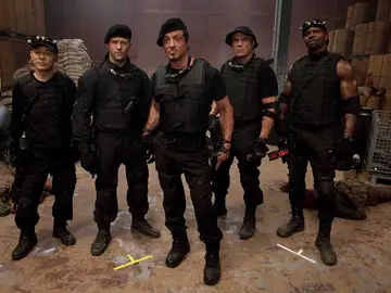 Los protagonistas de 'Los Mercenarios' Los protagonistas de 'Los Mercenarios'