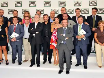 Los presentadores de Onda Cero en la presentación de la temporada 2011-2012 (EGM) Los presentadores de Onda Cero en la presentación de la temporada 2011-2012 (EGM)