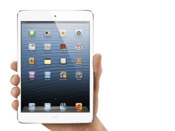 iPad mini con una pantalla táctil de 7,9 pulgadas