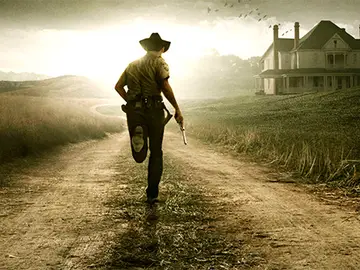 Uno de los carteles de The Walking Dead Uno de los carteles de The Walking Dead