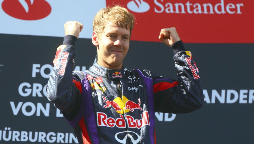 Vettel gana en Nürburgring