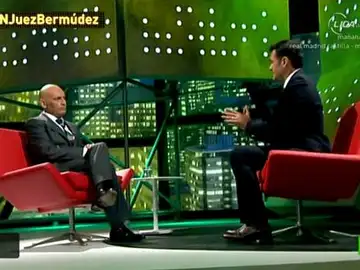 Gómez Bermúdez con Iñaki López Gómez Bermúdez con Iñaki López