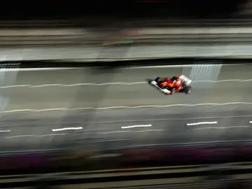 El Ferrari en el GP de Singapur El Ferrari en el GP de Singapur