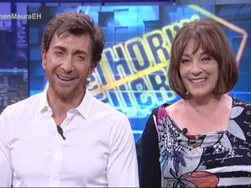 Pablo Motos y Carmen Maura Pablo Motos y Carmen Maura