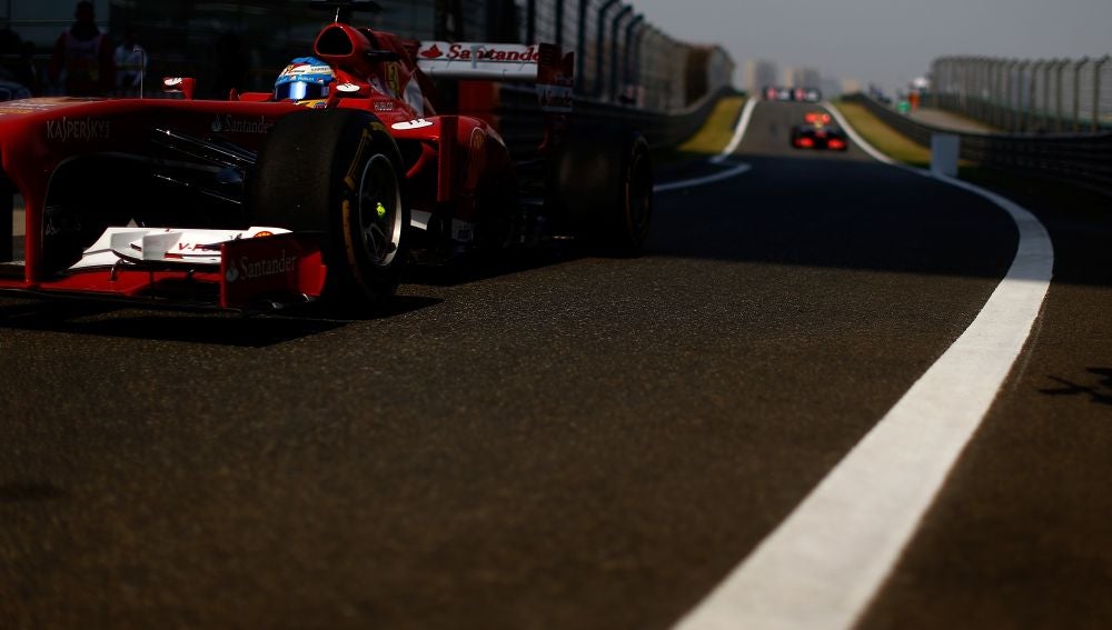 El Ferrari de Fernando Alonso