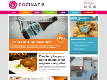 Web de Cocinatis.com Web de Cocinatis.com