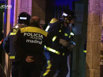 Incendio en 'Policías en acción' Incendio en 'Policías en acción'
