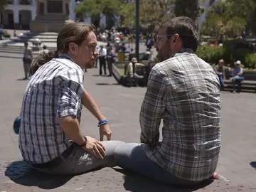 Jordi Évole entrevista a Pablo Iglesias Jordi Évole entrevista a Pablo Iglesias