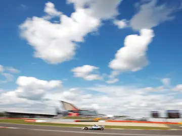 Mercedes en Silverstone Mercedes en Silverstone