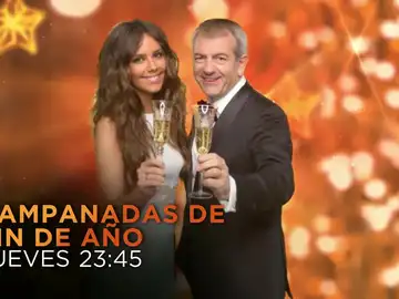 Cristina Pedroche y Carlos Sobera presentarán las Campanadas 2015 en Antena 3 Cristina Pedroche y Carlos Sobera presentarán las Campanadas 2015 en Antena 3