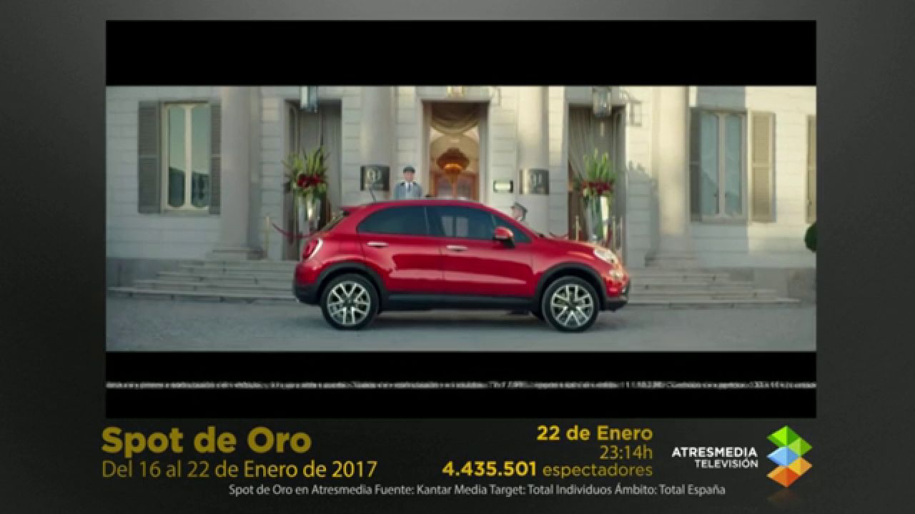 Atresmedia Publicidad Spot De Oro Fiat 500x