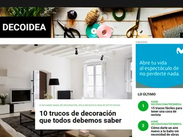 Nace ‘Decoidea’, el nuevo portal temático de decoración de ATRESMEDIA Nace ‘Decoidea’, el nuevo portal temático de decoración de ATRESMEDIA