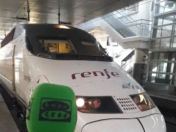 El AVE ha llegado a las 8:57 a Atocha. El AVE ha llegado a las 8:57 a Atocha.