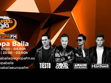 Tiësto en Europa Baila, con Brian Cross Tiësto en Europa Baila, con Brian Cross