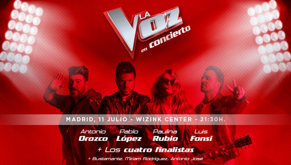 Fecha y cómo comprar las entradas del concierto de 'La Voz'