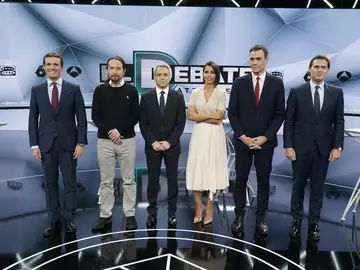Candidatos y moderadores de 'El Debate Decisivo' Candidatos y moderadores de 'El Debate Decisivo'