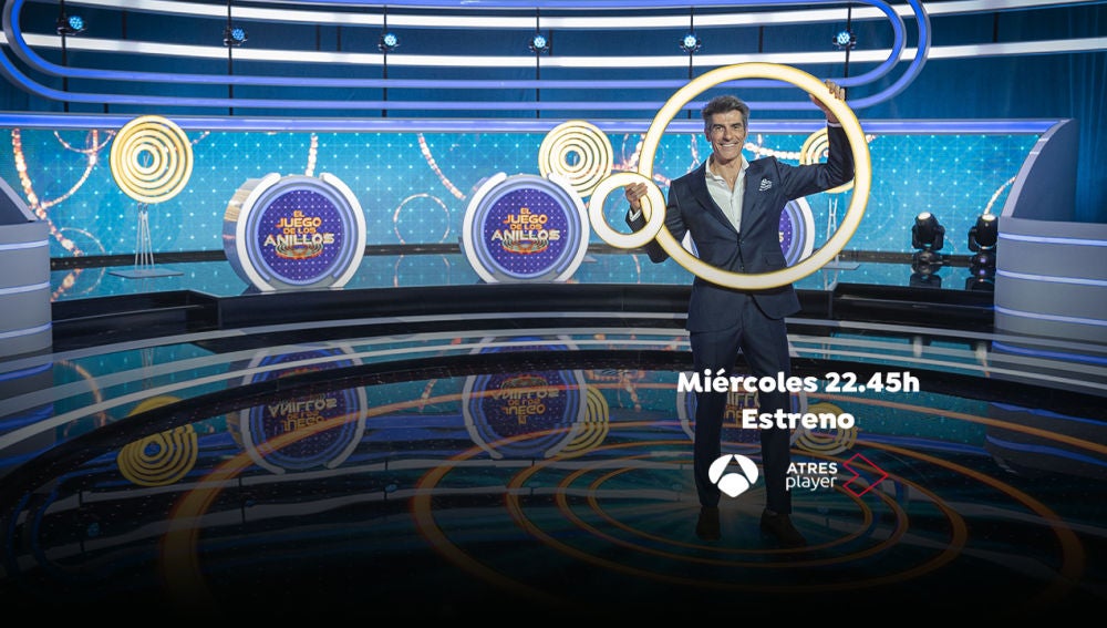 por inadvertencia Apariencia conferencia ATRESMEDIA PUBLICIDAD | Antena 3 estrena el concurso 'El juego de los  anillos' con Jorge Fernández