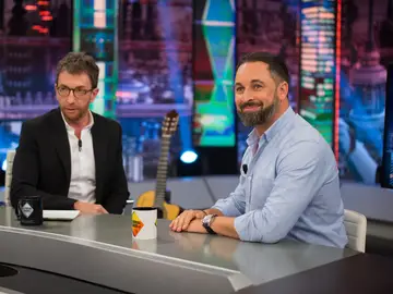 Santiago Abascal, en 'El Hormiguero 3.0': "Yo no admito lecciones del PSOE" Santiago Abascal, en 'El Hormiguero 3.0': "Yo no admito lecciones del PSOE"