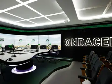 Estudio de Onda Cero Madrid. Estudio de Onda Cero Madrid.