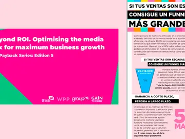 La televisión genera 5 veces más ventas que el siguiente mejor medio La televisión genera 5 veces más ventas que el siguiente mejor medio