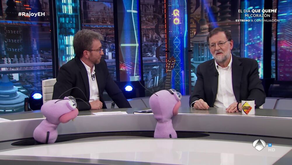 Mariano Rajoy se moja y aconseja a nuevos políticos en 'El Hormiguero 3.0'