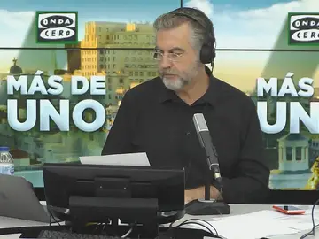 Carlos Alsina durante una emisión de 'Más de Uno' Carlos Alsina durante una emisión de 'Más de Uno'