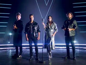 Pablo López, Luis Fonsi, Laura Pausini y Antonio Orozco, coaches de 'La Voz' Pablo López, Luis Fonsi, Laura Pausini y Antonio Orozco, coaches de 'La Voz'