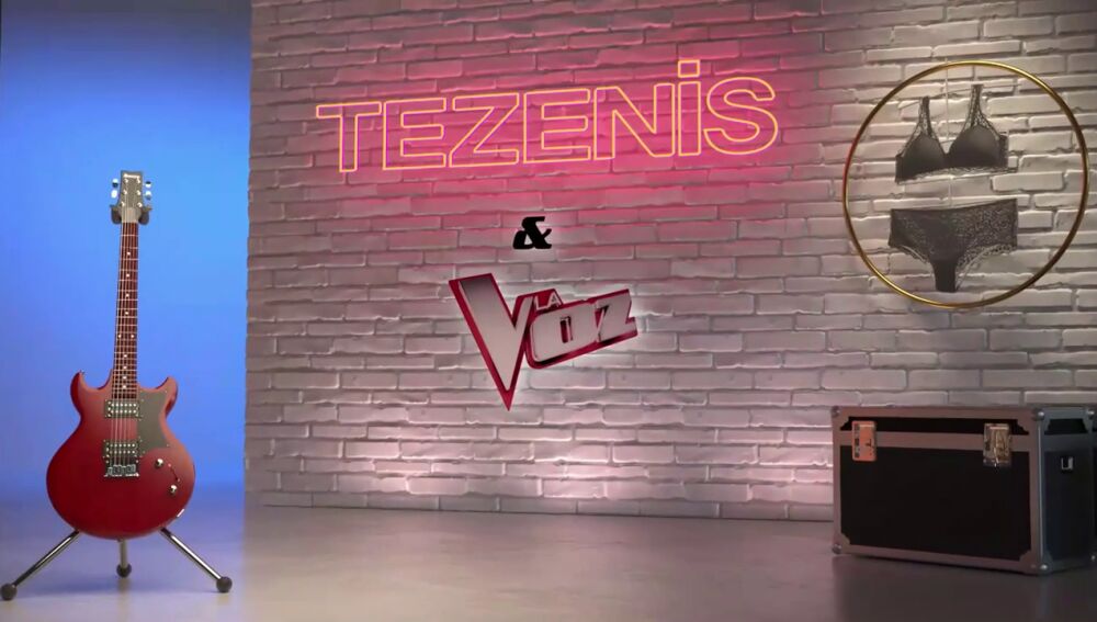 TEZENIS se convirtió en el patrocinador oficial de la última temporada de La Voz de Antena 3