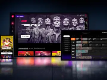 La nueva interfaz de atresplayer La nueva interfaz de atresplayer