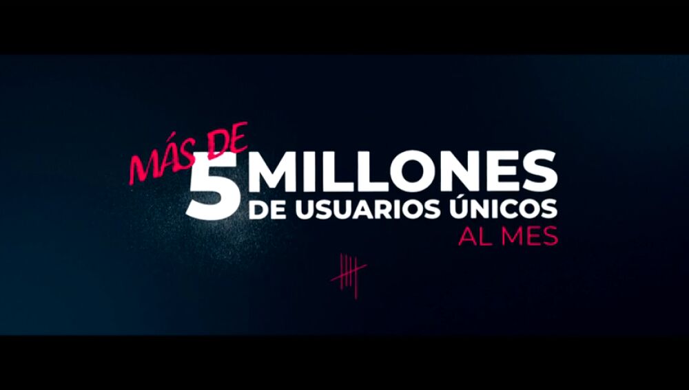 Atresplayer líder indiscutible en contenido y calidad con más de 5 millones de usuarios únicos al mes