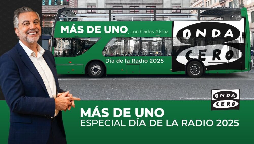 Carlos Alsina recorrer&aacute; Madrid en un gran autob&uacute;s para contar &ldquo;la verdadera Historia de la Radio en Espa&ntilde;a&rdquo;