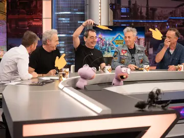 ¿Quién tocaba peor? Trancas y Barrancas enfrentan a los Hombres G en El Hormiguero ¿Quién tocaba peor? Trancas y Barrancas enfrentan a los Hombres G en El Hormiguero