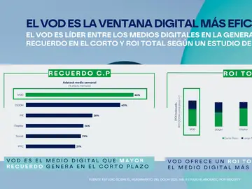 Increíble pero cierto! El VOD arrasa entre los medios digitales y se corona como el rey del recuerdo y del ROI Increíble pero cierto! El VOD arrasa entre los medios digitales y se corona como el rey del recuerdo y del ROI