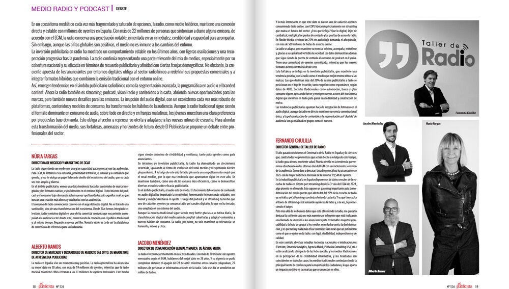 Alberto Ramos, director de Mercado y Desarrollo de Negocio de Atresmedia Publicidad en 'El Publicista'