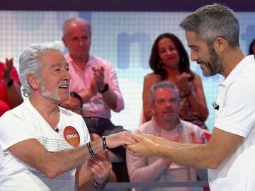 ¡Una pedida de mano en Pasapalabra! Sergio Pazos le da el “sí, quiero” a Roberto Leal ¡Una pedida de mano en Pasapalabra! Sergio Pazos le da el “sí, quiero” a Roberto Leal