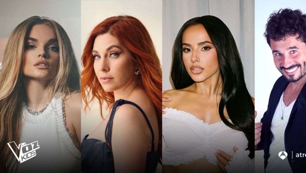 Melody, Leire Mart&iacute;nez, Becky G y Anto&ntilde;ito Molina ser&aacute;n los asesores en la pr&oacute;xima edici&oacute;n de La Voz Kids