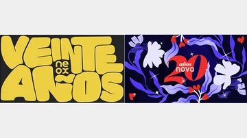 Logos Neox y Nova por los 20 años Logos Neox y Nova por los 20 años