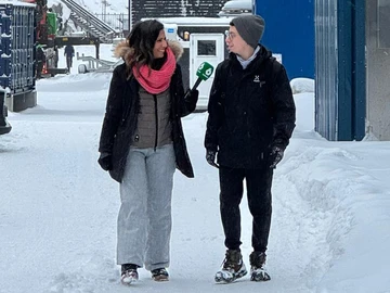 Ana Pastor, desde Groenlandia Ana Pastor, desde Groenlandia