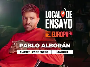 Pablo Alborán, nuevo artista del Local de Ensayo Europa FM Pablo Alborán, nuevo artista del Local de Ensayo Europa FM