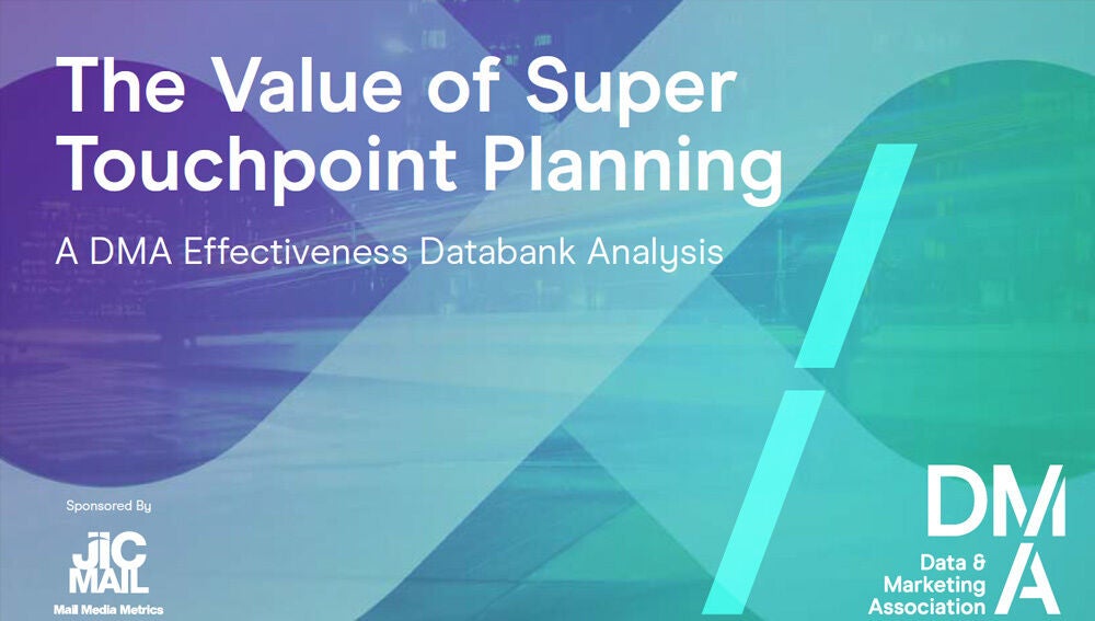 Estudio &ldquo;The value of super touchpoint planning