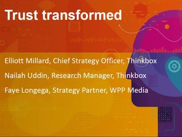 Estudio 'Trust transformed' Estudio 'Trust transformed'