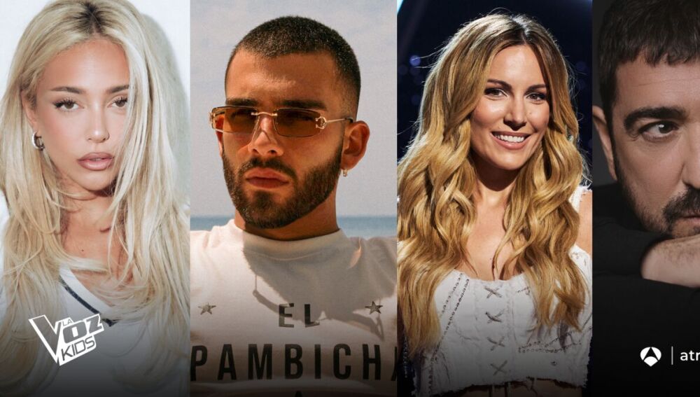 Manuel Turizo regresa a La Voz Kids junto a Ana Mena, Edurne y Antonio Orozco como coaches de la pr&oacute;xima edici&oacute;n