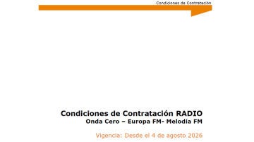 CONDICIONES DE CONTRATACI&Oacute;N RADIO
