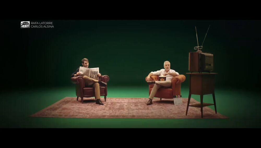 Nuevo spot de TV de 'M&aacute;s de uno' protagonizado por Carlos Alsina y Rafa Latorre