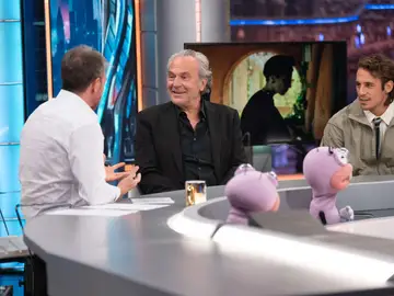 Martiño Rivas y Jose Coronado en El Hormiguero Martiño Rivas y Jose Coronado en El Hormiguero