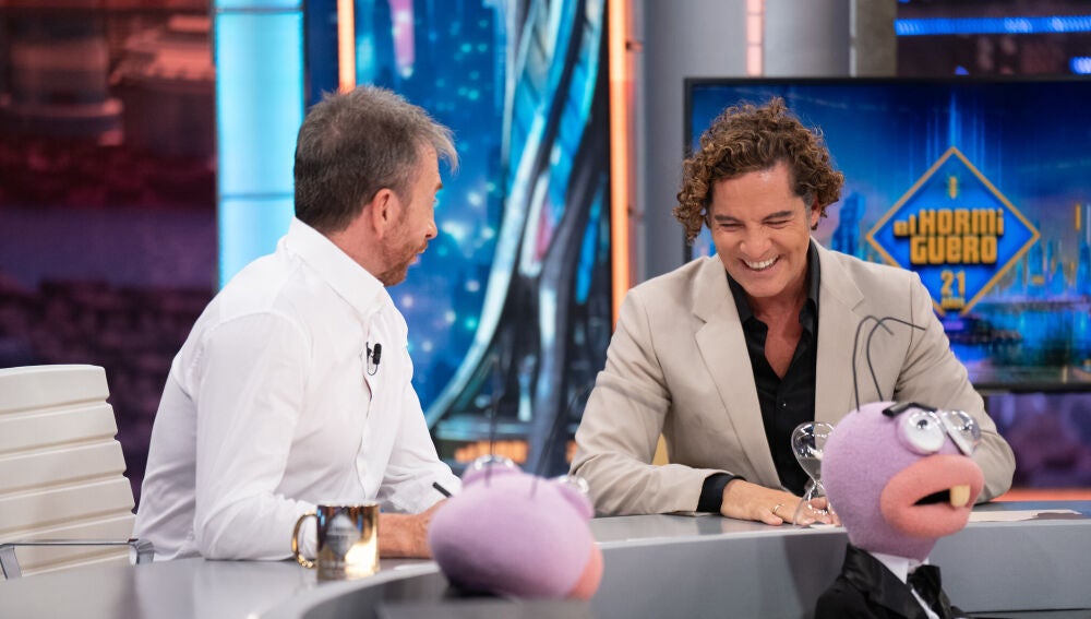 De sus trucos est&eacute;ticos a su helado favorito: David Bisbal desvela sus secretos en El Hormiguero