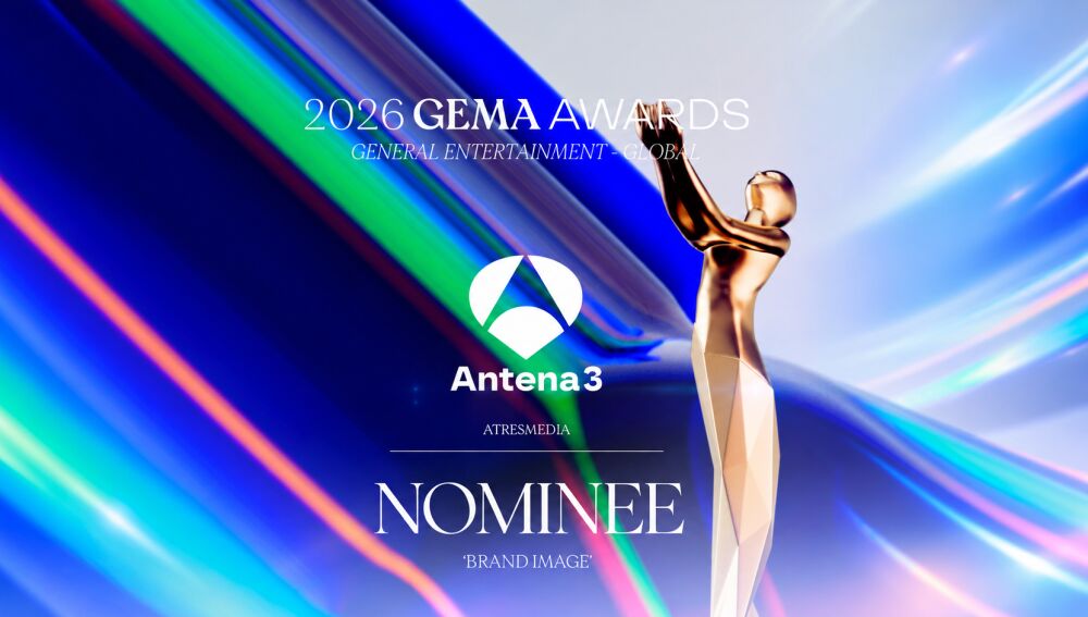 Antena 3, reconocida internacionalmente con una nominación en los GEMA Global Awards a mejor imagen de marca