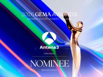 Antena 3, reconocida internacionalmente con una nominaci&oacute;n en los GEMA Global Awards a mejor imagen de marca