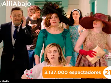 ‘Allí abajo’, la serie más vista del año ‘Allí abajo’, la serie más vista del año