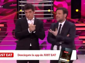 Just eat en Tu cara me suena Just eat en Tu cara me suena